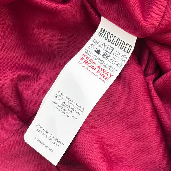 Missguided NEW Devore V-Neck Tea Dress 6 Velvet Burnout Whimsygoth Fairy Grunge - Picture 8 of 9